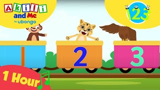 🔴 LIVE STREAM 🎬  1 2 3 Come and Count with Akili and Me  Fun Counting Songs [upl. by Casey]