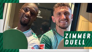 ZIMMERDUELL Naby Keïta amp Milos Veljkovic  SV Werder Bremen [upl. by Conny]