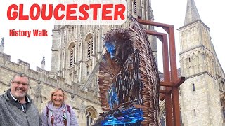 History of gloucester UK A circular walk of discovery [upl. by Laraine]