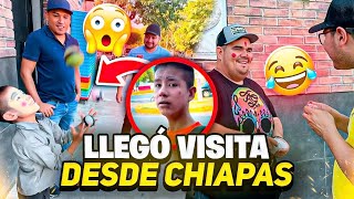 LLEGA VISITA DE CHIAPAS coyote anda de payaso PATRON NETO [upl. by Wina]