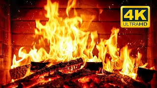 🔥 Cozy Fireplace 4K 12 HOURS Fireplace with Crackling Fire Sounds Crackling Fireplace 4K [upl. by Schargel]