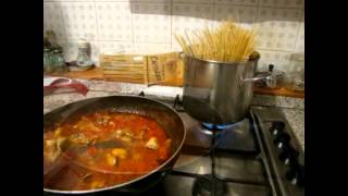 Spaghetti alla Chitarra Morelli con sugo di mare [upl. by Leahcimnoj754]