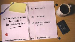 Cours de guitare  Lharmonie pour les nuls  Les intervalles  Intro [upl. by Nolyat]