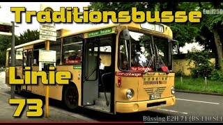 Berliner Traditionsbusse auf der Linie 73 heute M46  24 Mai 2014 [upl. by Vickie]