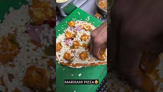 MAKHANI PIZZA😍  Indian street food shorts [upl. by Adnilasor984]