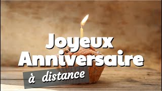 Joyeux anniversaire confiné  Carte Virtuelle [upl. by Esikram]