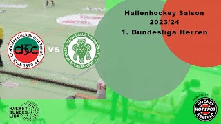 Crefelder HTC  Uhlenhorst Mülheim  Herren 1 Hallenhockey Bundesliga [upl. by Buchanan]