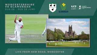 🔴 LIVE  Worcestershire vs Glamorgan Day Two [upl. by Nagiam]