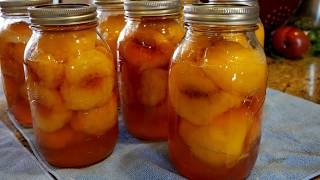 Canning Basics  How to Can Peaches [upl. by Ayikat623]