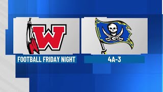 Football Friday Night Gosnell beats Westside [upl. by Ylagam]