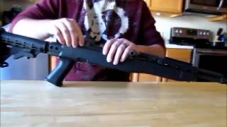 SKS with Tapco Stock Pistol Grip Modification [upl. by Sallyann937]