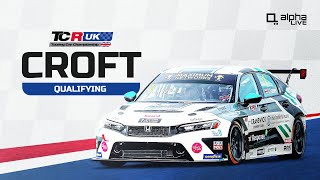 TCR UK LIVE  QUALIFYING  CROFT CIRCUIT [upl. by Ahsok149]