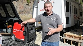 First Month Living off the Grid with Our Portable Generator  Honda EU3000i Handi Review [upl. by Er]