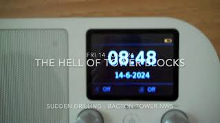 The Hell of Tower Blocks  Noise  Sudden Drill amp Hammer  Fri 14 June 24 [upl. by Haukom]