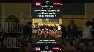 Libertad de expresion Xochitl ¿te acuerdas de tu cuate calderon Politica de miercoles [upl. by Nelrac428]