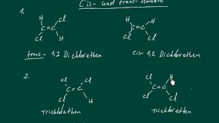 Cis Trans Isomere EZ Isomere [upl. by Gilmore]