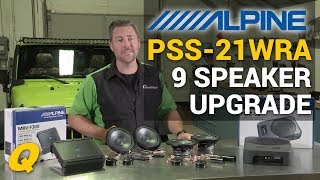 Alpine PSS21WRA Complete Sound System Upgrade Install for Jeep Wrangler [upl. by Pussej83]