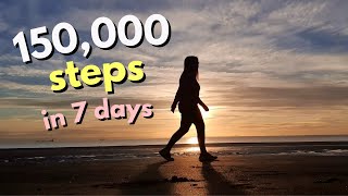 I Tried Walking 20000 Steps Every Day for a Week  lazy lockdown edition harder than I thought [upl. by Cam]