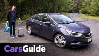 Holden Astra sedan 2017 review first drive video [upl. by Nailij]