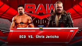 EC3 VS CHRIS JERICHO 2K23 Simulation Match [upl. by Haslett]