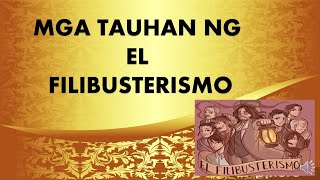 TAUHAN NG EL FILIBUSTERISMO AT SIMBOLISMO [upl. by Arhsub]