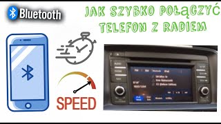 Sposób na SZYBKIE połączenie telefonu z radiem przez bluetooth  Mazda [upl. by Xino371]