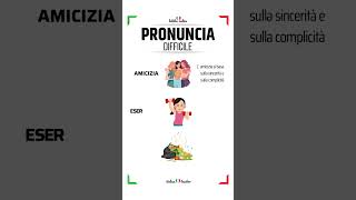 🇮🇹SHORT ITALIAN LESSONS  Pronuncia  CIZI [upl. by Gregoire393]