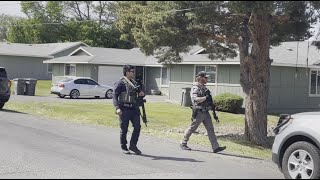 Arrest warrant prompts school lockdowns SWAT response in Kennewick Friday [upl. by Muldon]