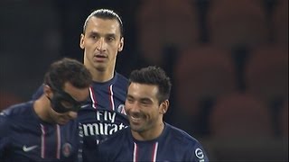 But Zlatan IBRAHIMOVIC 70  Paris SaintGermain  ESTAC Troyes 40  201213 [upl. by Zetrauq549]