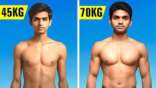 10X WEIGHT GAIN at Home in 30 Days  Proven Methods  in HINDI 2024 [upl. by Aitsirhc]