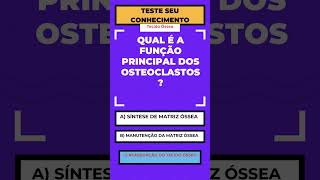 Quiz Tecido Ósseo 2 [upl. by Palumbo]