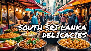 10 MUSTTRY Street Foods in South Sri Lanka [upl. by Annetta]