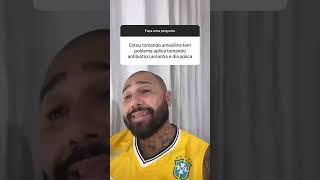 AMOXICILINA atrapalha o dia de APLICAÇÃO academia shorts [upl. by Akirahs387]