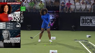 Top 5 Drivers 2019 WLD World Championships womens division  Golf Channel [upl. by Cazzie27]