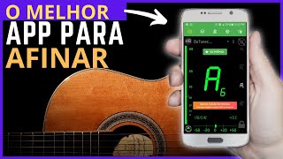 TUTORIAL Como afinar o violão pelo celular Muito fácil Aplicativo datuner [upl. by Land]