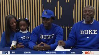 St Johns State Champ Signs with Duke for Track [upl. by Lusty]