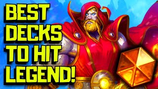 Best Hearthstone Decks Right Now After The Balance Patch In Badlands [upl. by Orsa]