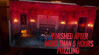 Draculas dinner 3D puzzle in VR on Meta Quest 3 quotPuzzling Placesquot [upl. by Cirala]