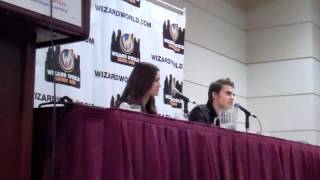 Paul Wesley and Torrey DeVitto Talk THE VAMPIRE DIARIES PRETTY LITTLE LIARS amp More [upl. by Lesnah]