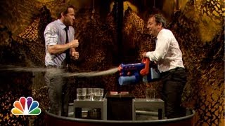 Water War Ryan Reynolds vs Jimmy Fallon Late Night with Jimmy Fallon [upl. by Malva]