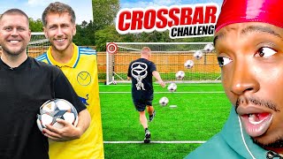 Sidemen Crew 10000 Crossbar Challenge REACTION [upl. by Doownil]