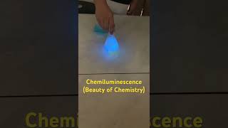 Chemiluminescence❤️‍🔥🙌🤔shorts ytshorts shortsfeed youtubevideos [upl. by Ilyak]