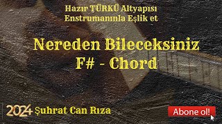 Nerden Bileceksiniz  Ahmet Kaya  Altyapısı  F  Chord [upl. by Glorianna]