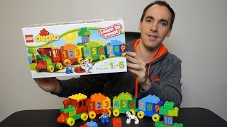 LEGO Vlog Duplo Number Train 10558  brickitect [upl. by Nnagrom523]