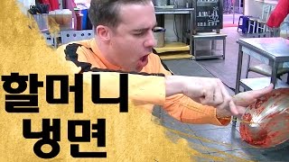 청량리 할머니 매운 냉면 도전  Grandmas Spicy Nengmyeon Challenge [upl. by Dickerson]