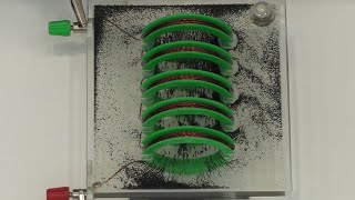 Magnetic Field Demo Solenoid [upl. by Kerrill]