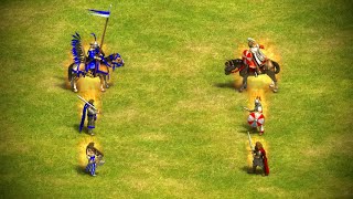 Celts Heroes vs Goths Heroes  AoE II Definitive Edition [upl. by Rendrag]