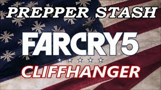 Far Cry 5  quotCliffhangerquot  Prepper Stash Guide [upl. by Ocsecnarf]