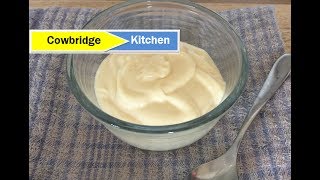 Homemade Mayonnaise [upl. by Nosreffej64]