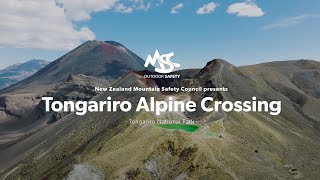 Tongariro Alpine Crossing  Tramping Hiking Video Series  New Zealand [upl. by Inalaehak]